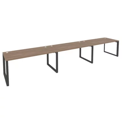 Рабочая станция на О-образном м/к ОНИКС О.МО-РС-3.4.8 Дуб Аризона/Антрацит / ONIX O.MO-RS-3.4.8_0