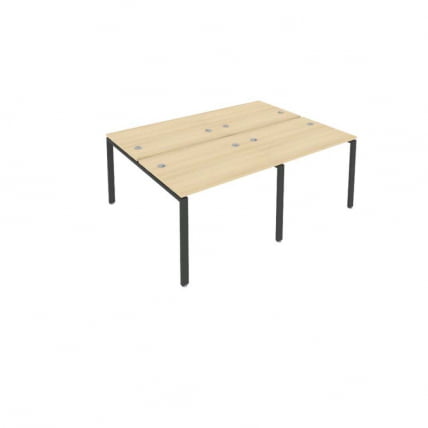 Рабочая станция на 4 раб.места Метал Сйстем БП.СМ-4.1 Акация/Антрацит / Metal System_0