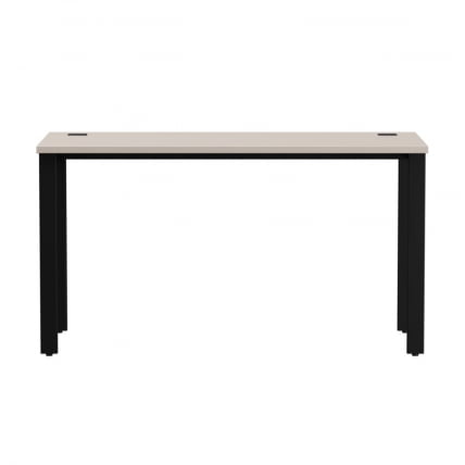 Стол прямой на металлокаркасе, опоры 90 гр Еверпроф ЕВО 254С007 Кашемир Черный / Everprof EVO 254S007_1
