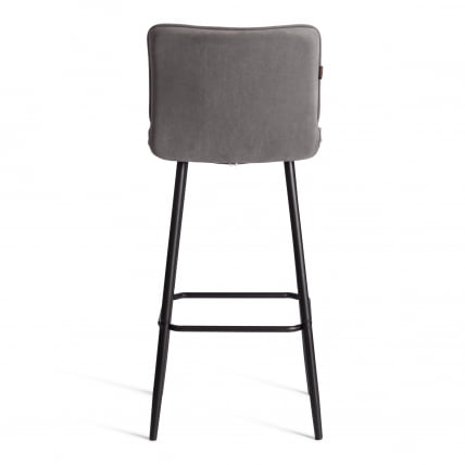 Барный стул Бари/Бари велюр, серый, 29, 45х56х110 см / Bari/Бари_3
