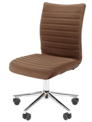 Офисное кресло CХАИРМАН 033 велюр Коричневый / CHAIRMAN_9