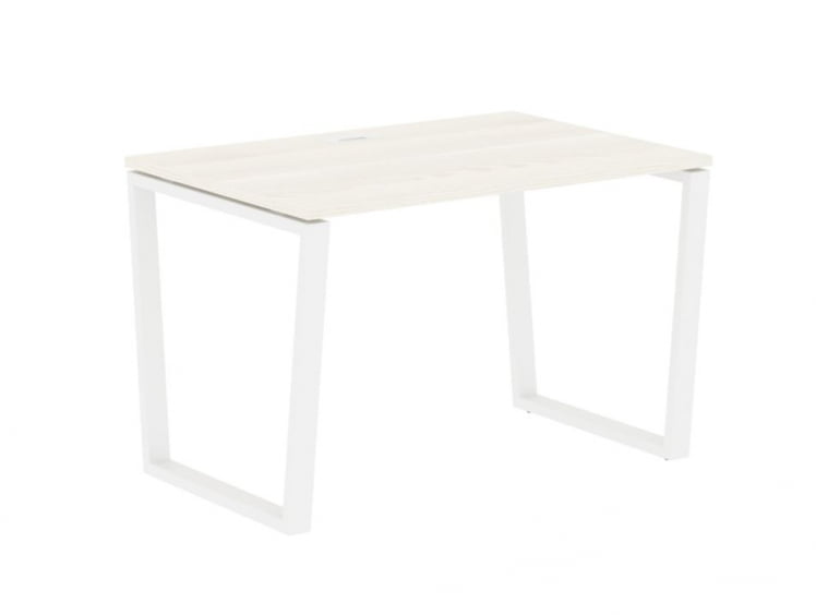 Стол письменный ЕДИС ЕВСТ 1180 Ясень Траун Белый / EDIS EVST_0