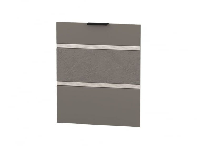 Панель для посудомоечной машины на 600 мм Грейс 105.69 Оникс Кубанит_0