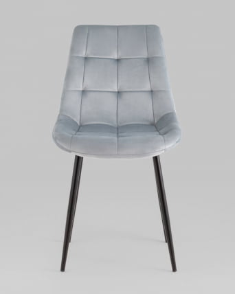 Стул Флекс Нев велюр пыльно-голубой 2шт / New_5