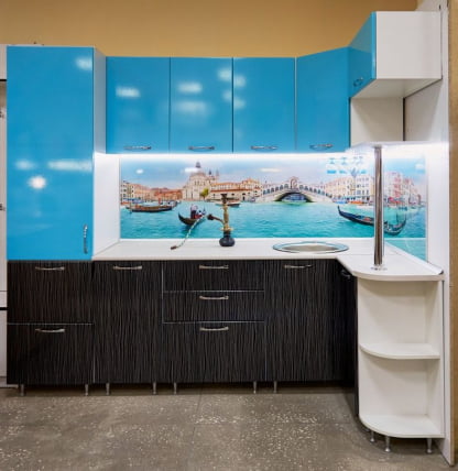 Глянцевый фартук (КОМПОЗИТ) КМ 41 / KM_1