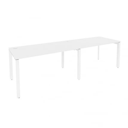 Рабочая станция на П-образном м/к ОНИКС О.МП-РС-2.3.8 Белый Бриллиант / ONIX O.MP-RS-2.3.8_0