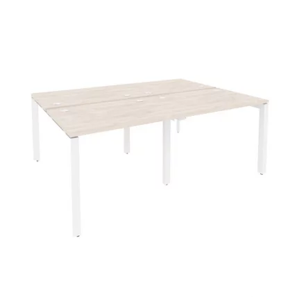 Рабочая станция на П-образном м/к ОНИКС О.МП-Д.РС-4.1.7 Денвер Светлый/Белый / ONIX O.MP-D.RS-4.1.7_0