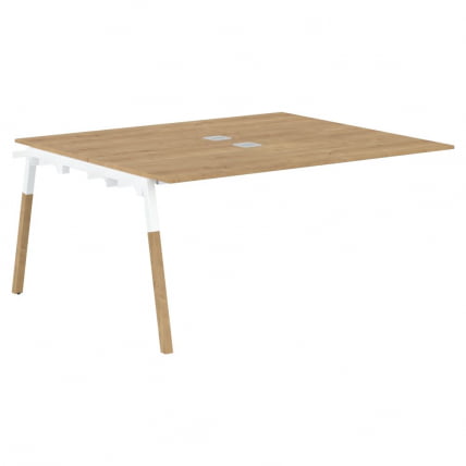 Рабочая станция Форта ФИВСТ 1513 Дуб Гамильтон Белый премиум / Forta FIWST_0