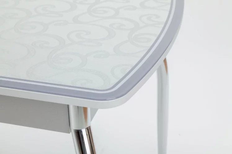 Стол обеденный Чикаго КЗ(6191) серый,завитки серые_9