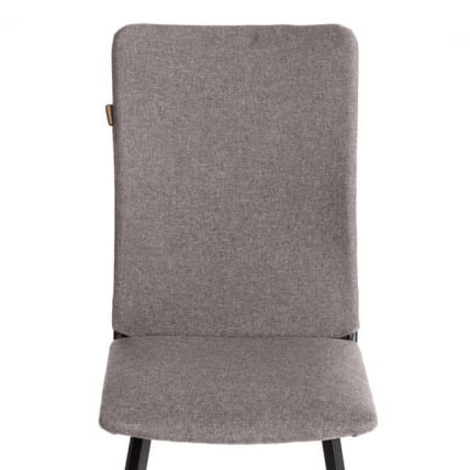 Стул обеденный Ла Роуссе ткань рогожка, 49х50х93, серый/черный, 3М 16/2 / La Rousse 3M_4