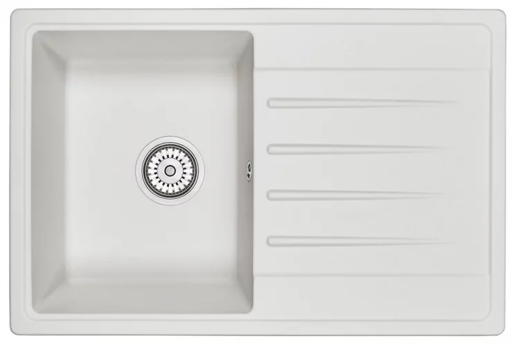 Кухонная мойка СТАНДЭРТ 7602 Белый / STANDART_0