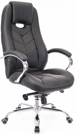 Кресло руководителя Дрифт М экокожа Черный / Drift M_3