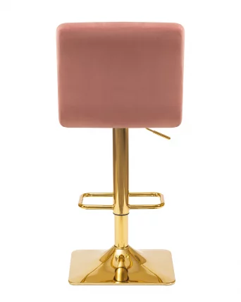 Стул барный ДОБРИН ГОЛДИЕ Пудрово-розовый велюр МДЖ9-32 / DOBRIN GOLDIE MJ9-32_4