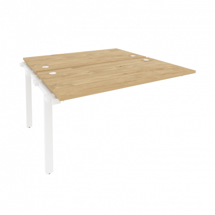 Наборный элемент рабочей станции на м/к ОНИКС О.М-2.НРС-3.7 Тиквуд Светлый/Белый / ONIX O.M-2.NRS-3.7_0