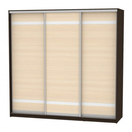 Шкаф-купе Б-230х235х60-3(Венге-ДМ-Д9Д9Д9) / B-230х235х60-3(Венге-ДМ-D9D9D9)_0