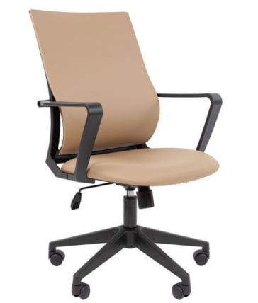 Кресло руководителя Чаирман 545 БП экокожа Бежевый / Chairman_0