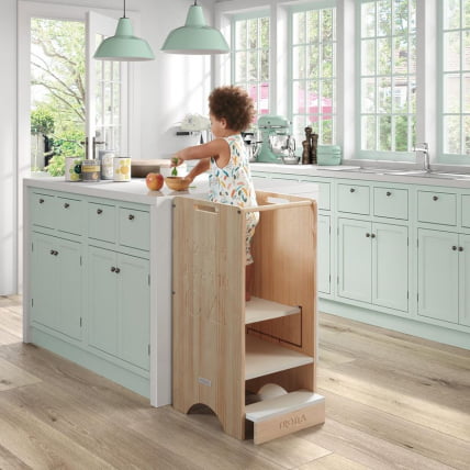 Стул-подставка Микуна Тротта МОНТ-1872 Ватервоод/Вхите / Micuna Trotta MONT-1872 Waterwood/White_4