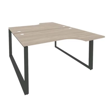 Рабочая станция на О-образном м/к ОНИКС О.МО-Д.СА-2 Дуб Аттик/Антрацит / ONIX O.MO-D.SA-2_0