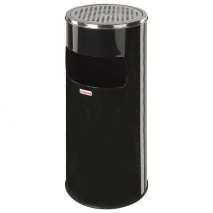 Урна с пепельницей ЛАИМА ПРОФЕССИОНАЛ 27 литров Черный / LAIMA PROFESSIONAL_0