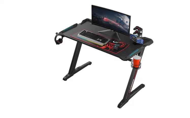 Геймерский стол Еурека З1-С Черный / Eureka Z1-S_0