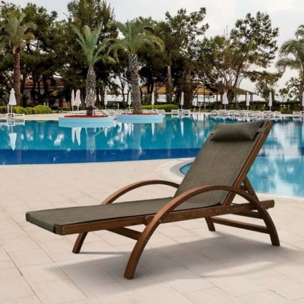 Шезлонг-лежак Мальта АФМ-512 Оливе / AFM-512 Olive_0