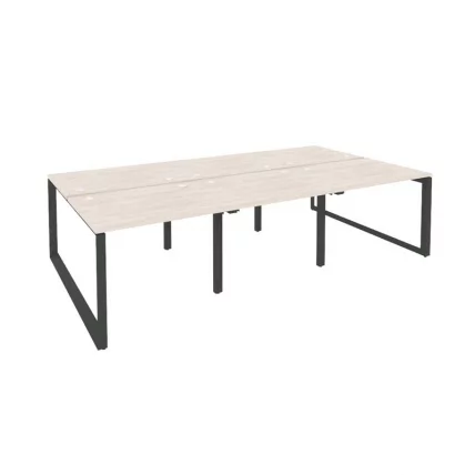 Рабочая станция на О-образном м/к ОНИКС О.МО-Д.РС-6.1.8 Денвер Светлый/Антрацит / ONIX O.MO-D.RS-6.1.8_0