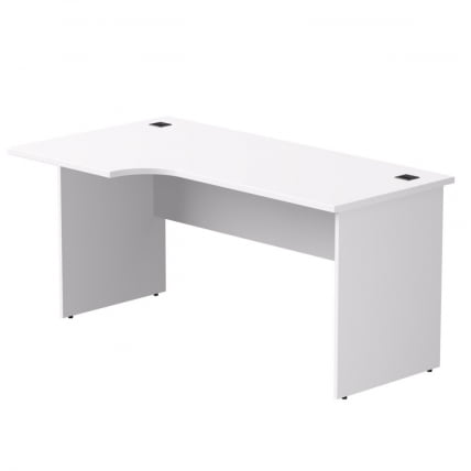 Стол эргономичный с опорами ЛДСП Еверпроф ЕВО 254С014 (левый) Белый / Everprof EVO 254S014_0