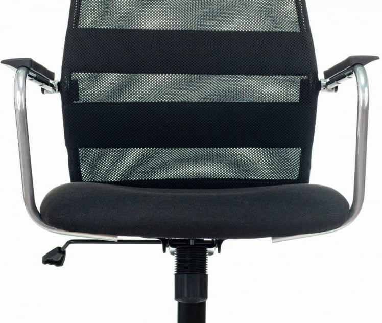 Кресло оператора Бюрократ КБ-5М/СЛ/БЛАCК / KB-5M/SL/BLACK_4