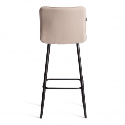 Барный стул Бари/Бари велюр, бежевый, 7, 45х56х110 см / Bari/Бари_3