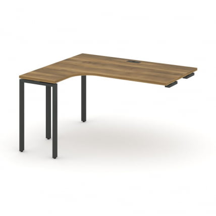 Стол-приставка к опорной тумбе/шкафу (левый) CОНCЕПТ CН.ОСАПР-006(Л) Сандал Янтарный Антрацит / CONCEPT CN.OSAPR-006(L)_0