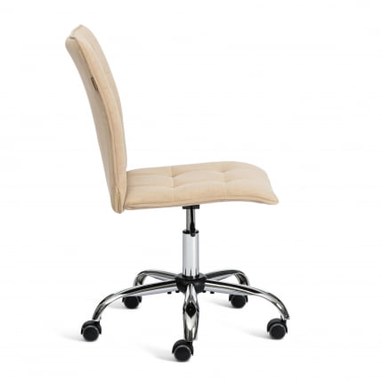 Кресло ОНЕ флок , бежевый, 7 / ONE_1