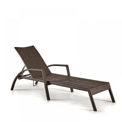 Шезлонг-лежак плетеный А30А-В53 Бровн / A30A-W53 Brown_0
