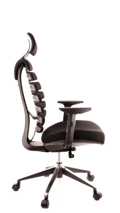 Эргономичное кресло Ерго Блаcк ткань Черный / Ergo Black_1