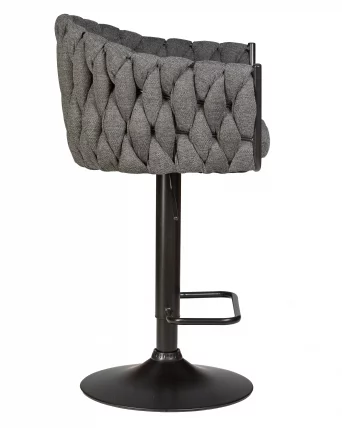 Стул барный ДОБРИН ЛЕОН Графитовая ткань ЛАР-275-21 / DOBRIN LEON LAR-275-21_2