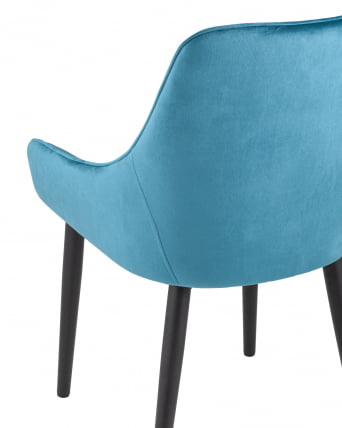 Стул Диана НЕВ велюр Темно-бирюзовый / NEW_6