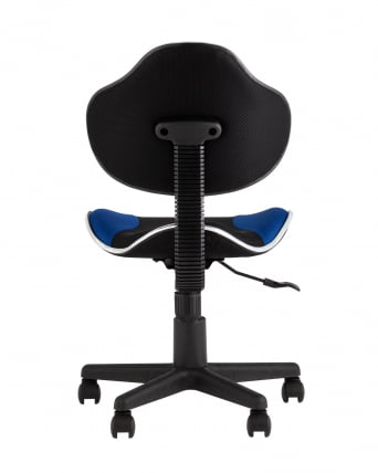 Стул офисный КЗЙ Черно-синий / QZY_4