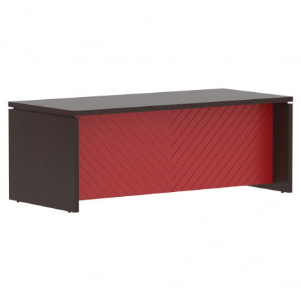 Стол руководителя Торр ЛУКС ТЛСТ 209Х Венге Магия Красный / Torr LUX TLST 209H_0