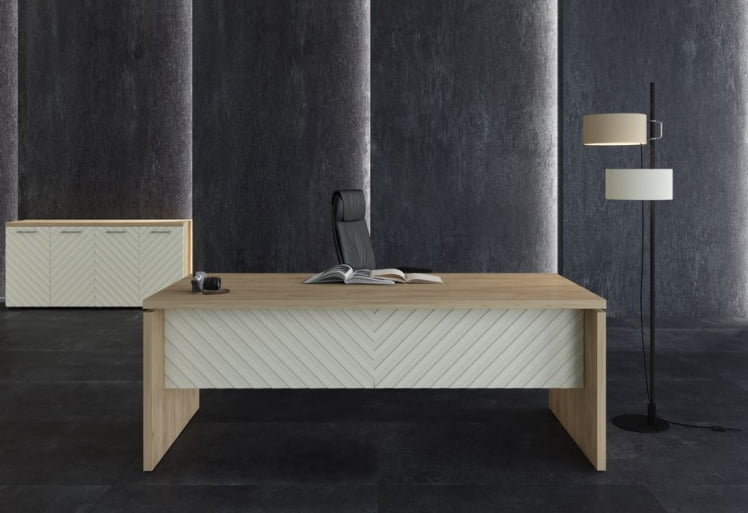 Кабинет руководителя Торр ЛУКС №5 Дуб Каньон Латте / Torr LUX_0