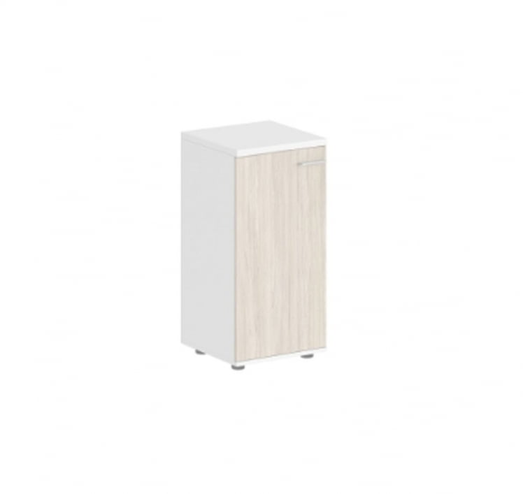 Шкаф низкий левый Сигма СГ.806.ВХ.ОЛ.Л Белый Дуб светлый / Sigma SG.806.WH.OL.L_0