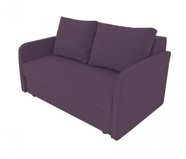 Диван Лоджия Велюр (Берхоусе) Цвет фасада: Бордо Велюто 25; Тип: Прямой; Материал фасада: Металл/Велюр / (Berhouse)_0