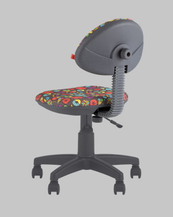 Кресло компьютерное детское УМКА свеетс серый пластик / sweets_5