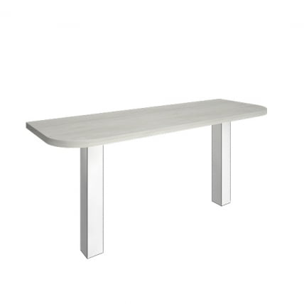 Элемент стола переговоров без опор ЙАЛТА ЛТ-СПО Снежная Патина / YALTA LT-SPO_0