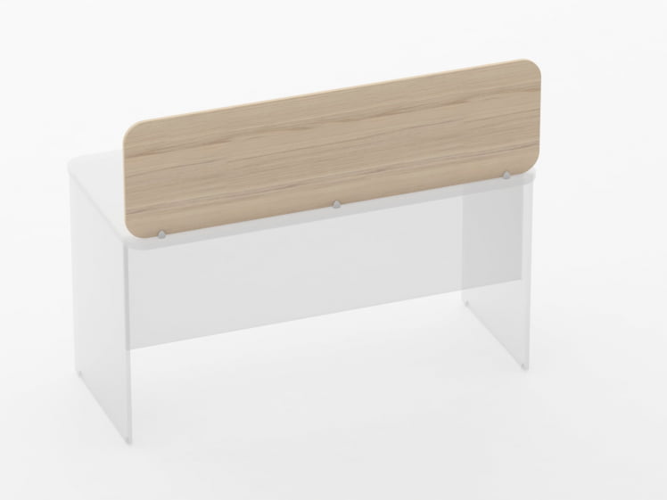 Экран разделительный прямой Глассй 5.14.14 Венге / Glassy_1