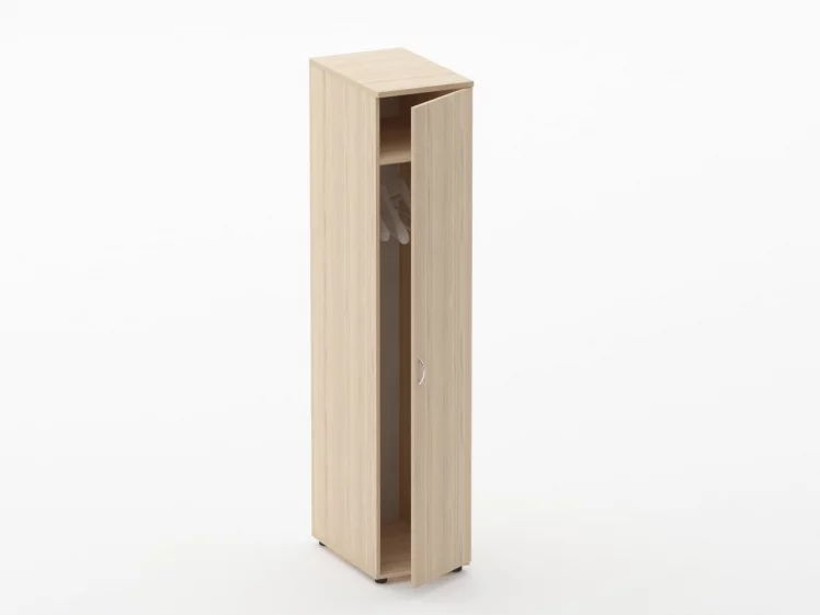 Шкаф для одежды узкий Твин 16.17.30Пр Туя / Twin_1