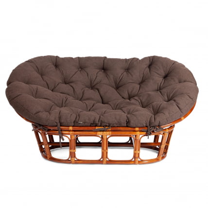 Диван МАМАСАН/МАМАСАН 23/02 В /с подушкой/ подушка 182х119 см, 169х102х80 см, Когнаc (коньяк), ткань, коричневый, 3М7-147 / MAMASAN/МАМАСАН W Cognac_2