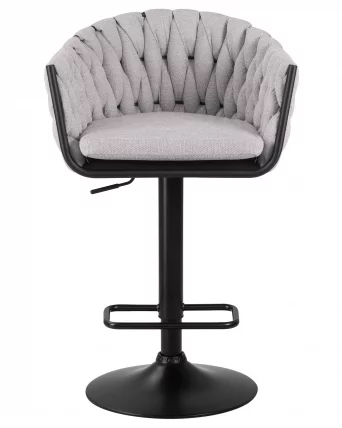 Стул барный ДОБРИН ЛЕОН Серая ткань ЛАР 275-17 / DOBRIN LEON LAR_5