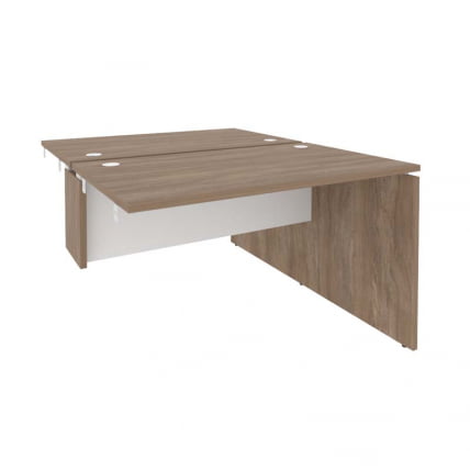 Стол-приставка двойной к опорным элементам ОНИКС О.Д.СПР-2.7 Дуб Аризона/Белый / ONIX O.D.SPR-2.7_0