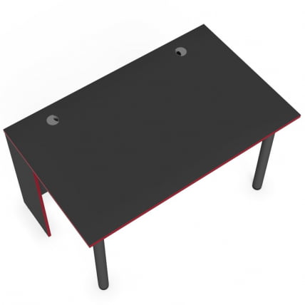 Игровой компьютерный стол СКИЛЛЛ ССТГ 1385.1 антрацит/красный / SKILLL SSTG_2