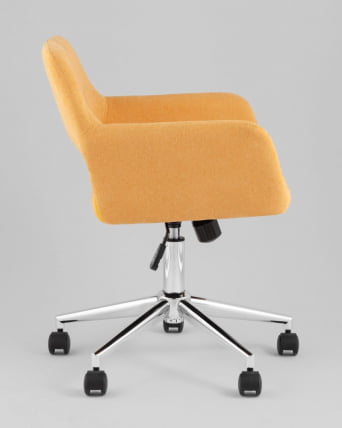 Стул офисный РОСС рогожка желтый / ROSS_2