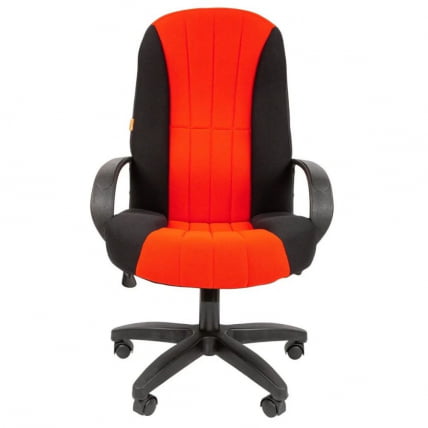 Кресло руководителя Чаирман 685 ТВ Черный/красный / Chairman TW_1